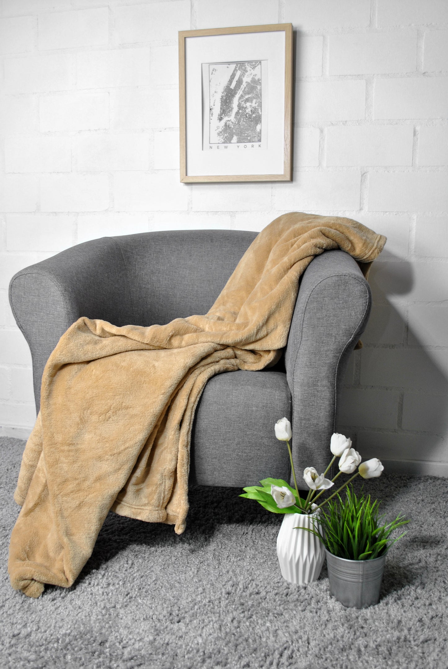 Wohndecke Soft Beige (W38)