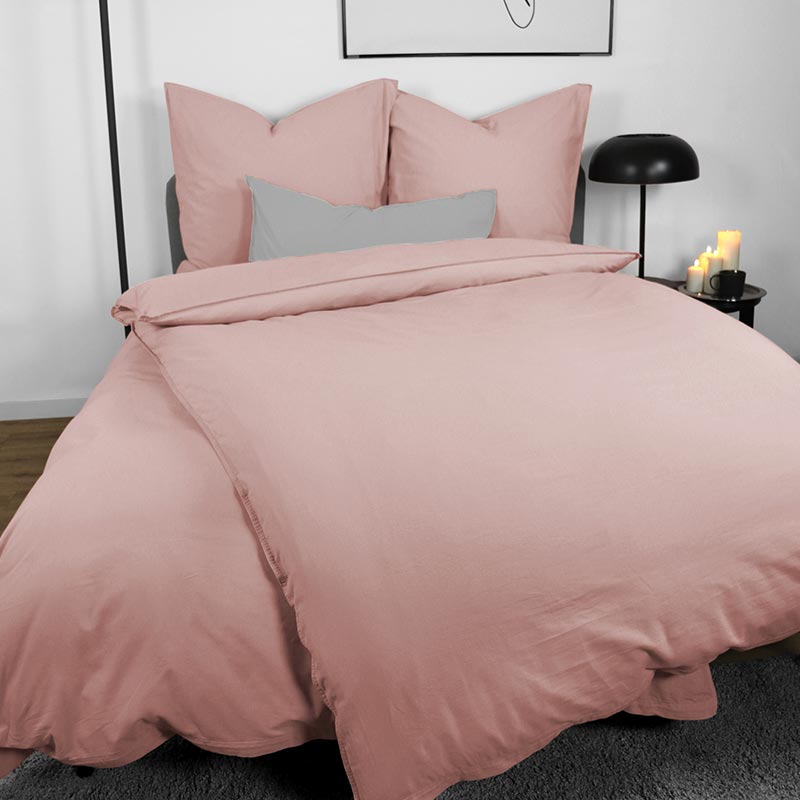 Lissabon Bettwäsche 100% Bio-Baumwolle verschiedene Farben und Größen