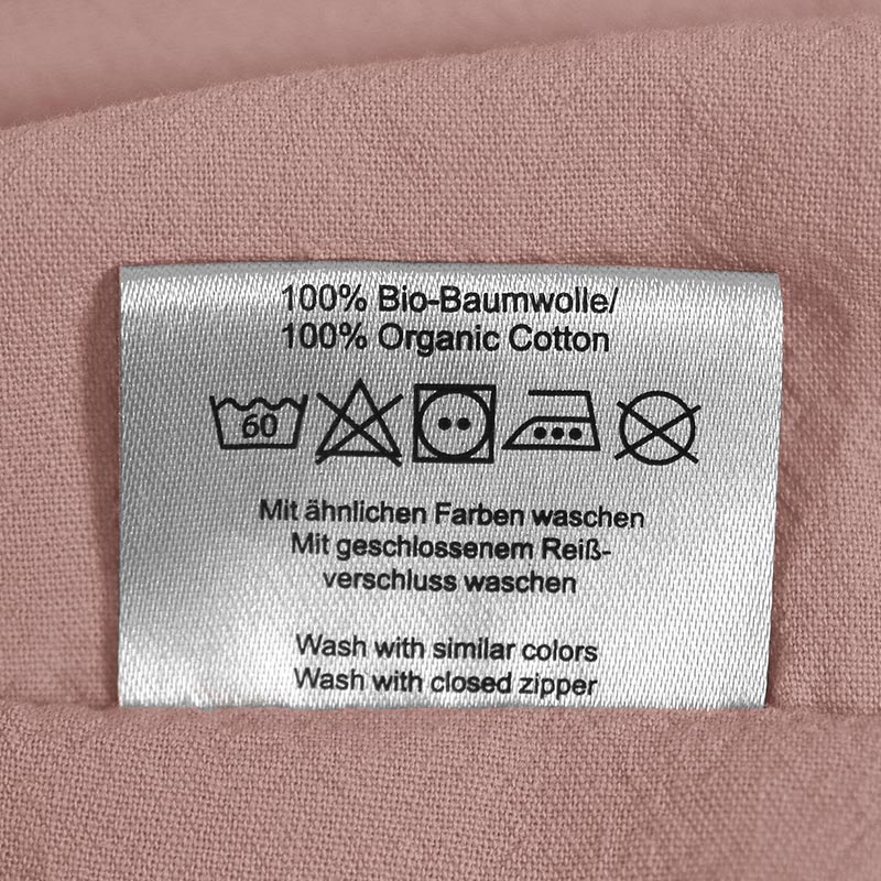 Lissabon Bettwäsche 100% Bio-Baumwolle verschiedene Farben und Größen