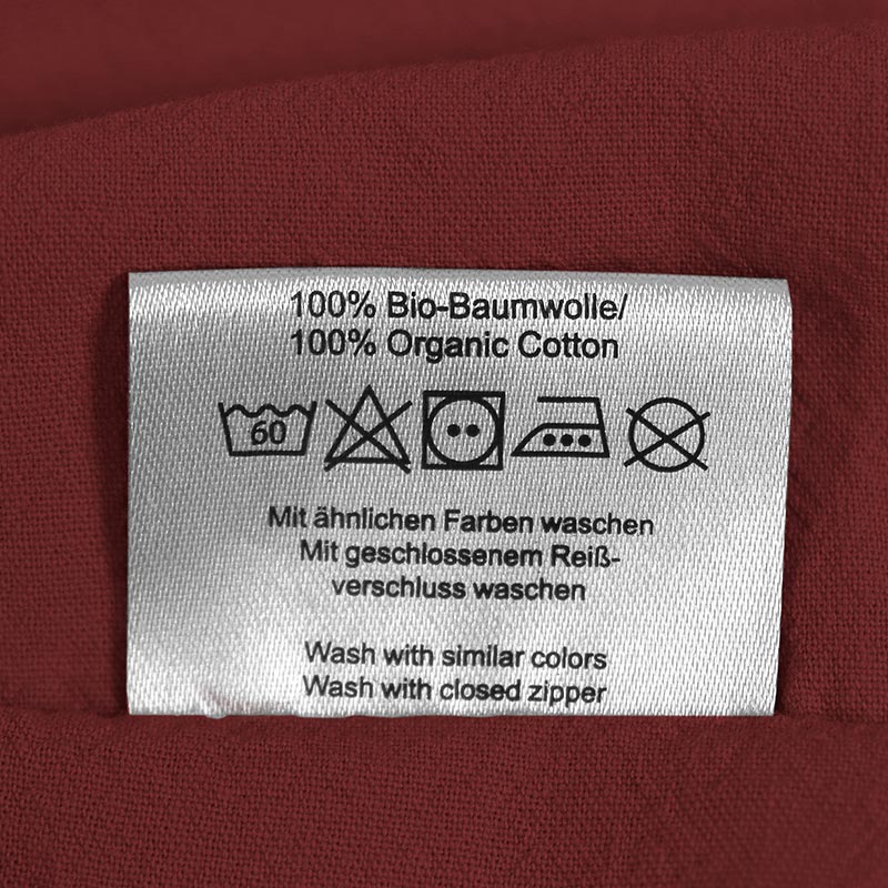 Lissabon Bettwäsche 100% Bio-Baumwolle verschiedene Farben und Größen