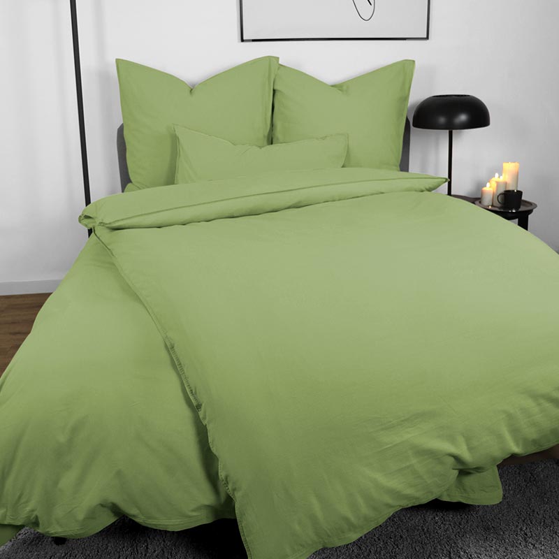 Lissabon Bettwäsche 100% Bio-Baumwolle verschiedene Farben und Größen