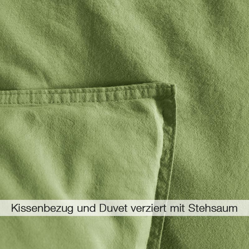 Lissabon Bettwäsche 100% Bio-Baumwolle verschiedene Farben und Größen