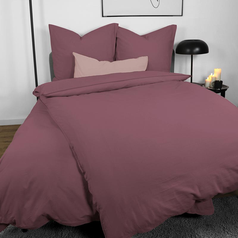 Lissabon Bettwäsche 100% Bio-Baumwolle verschiedene Farben und Größen