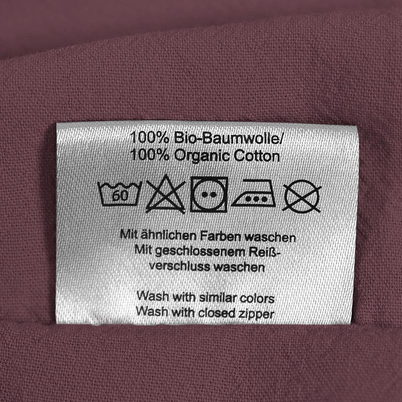 Lissabon Bettwäsche 100% Bio-Baumwolle verschiedene Farben und Größen