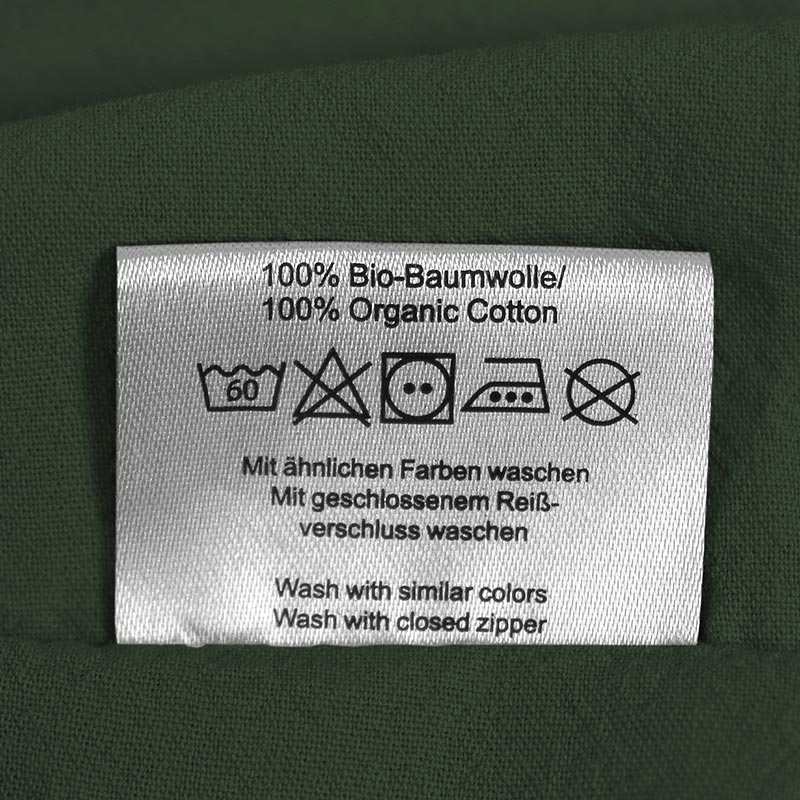 Lissabon Bettwäsche 100% Bio-Baumwolle verschiedene Farben und Größen