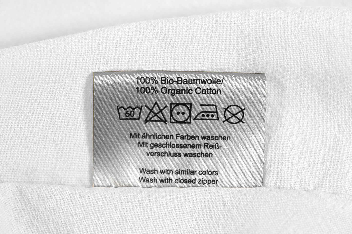 Lissabon Bettwäsche 100% Bio-Baumwolle verschiedene Farben und Größen