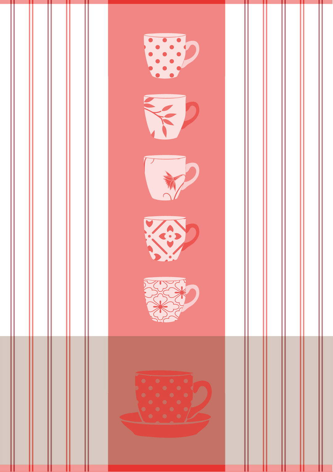 Küchentuch 100% Kitchen Cups