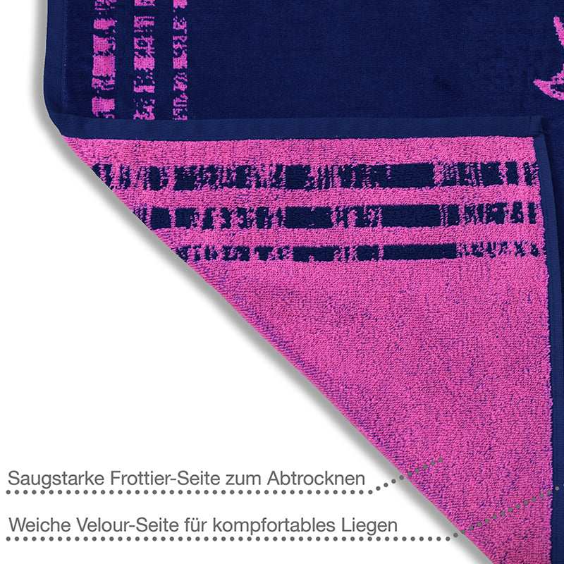 Strandtuch ""Flamingos""