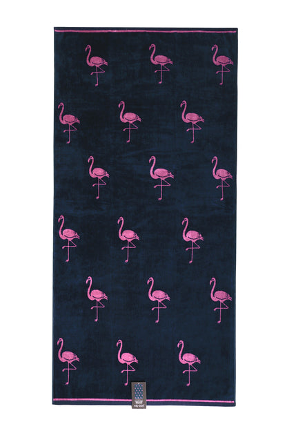 Strandtuch "Flamingos Allover"