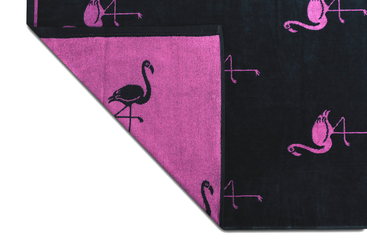 Strandtuch ""Flamingos Allover""