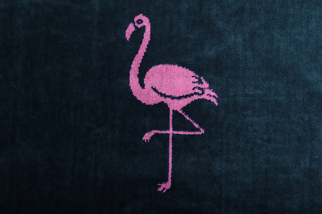 Strandtuch ""Flamingos Allover""