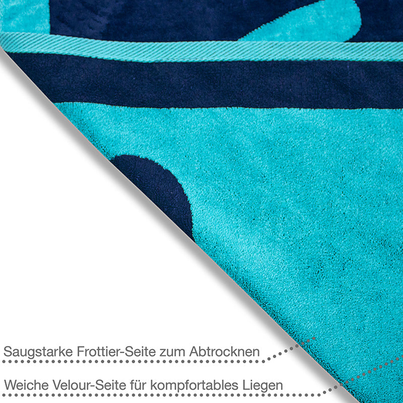 Strandtuch ""Chill Blue""
