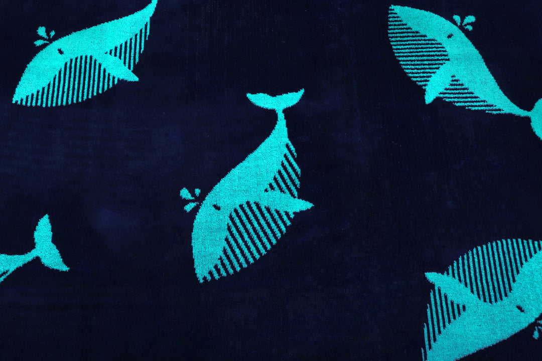 Strandtuch ""Whale Watching""