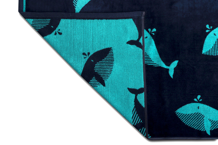 Strandtuch ""Whale Watching""