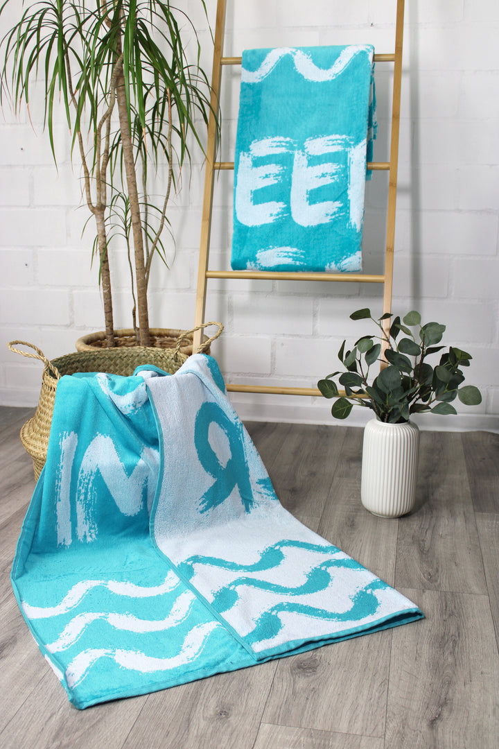 Strandtuch ""Meer geht immer""