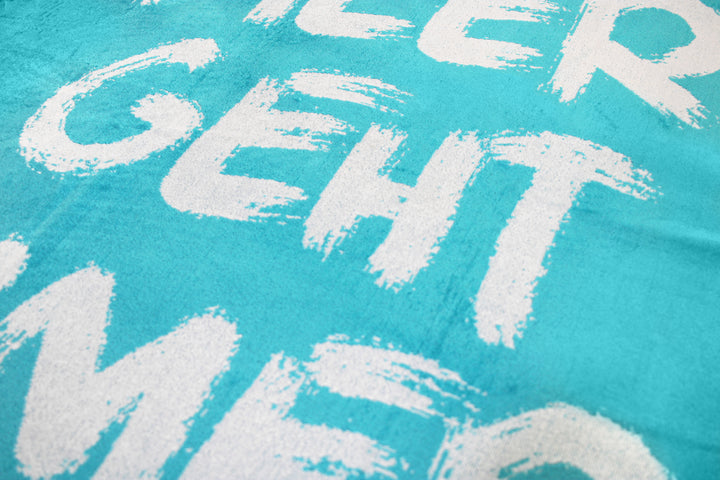 Strandtuch ""Meer geht immer""