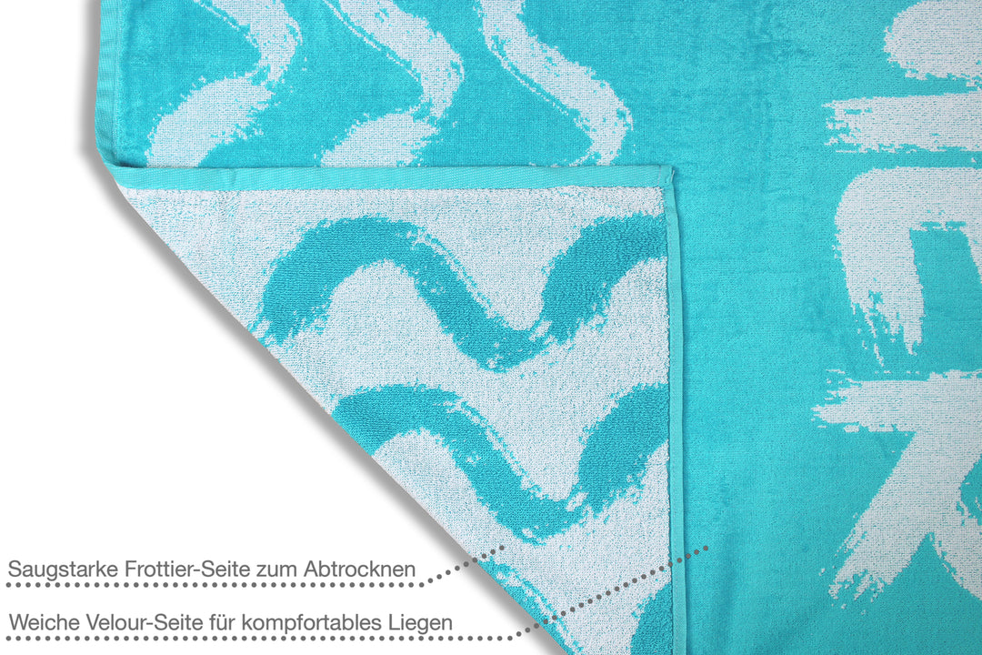 Strandtuch ""Meer geht immer""