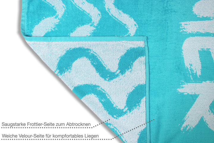 Strandtuch ""Meer geht immer""