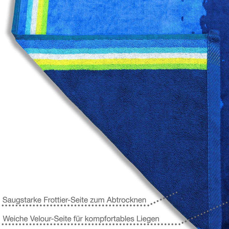 Strandtuch ""Licence to Chill""