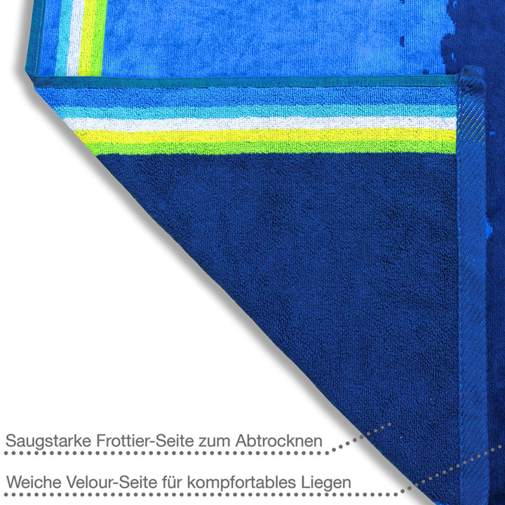 Strandtuch ""Licence to Chill""