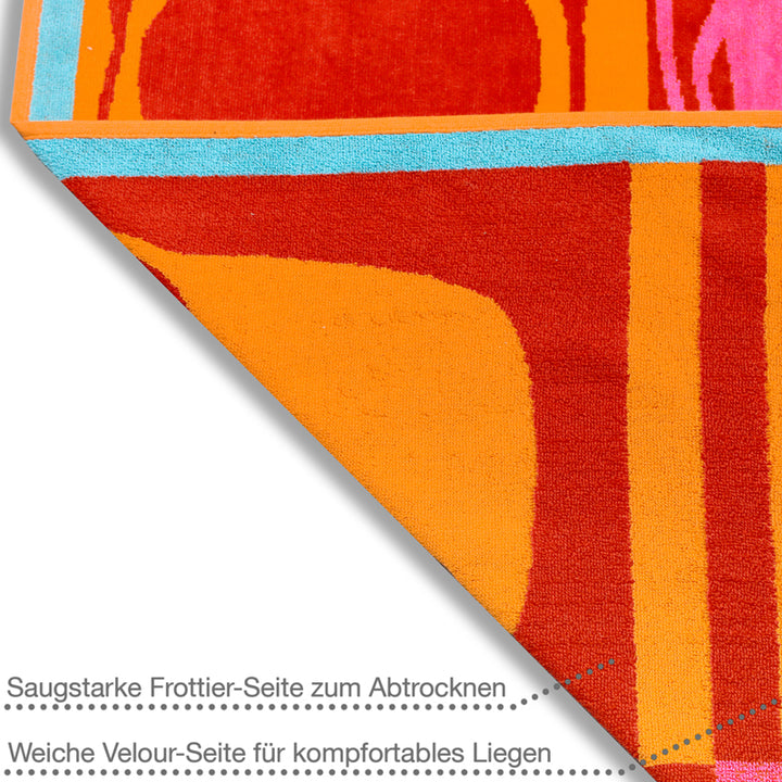 Strandtuch ""Flip Flops""