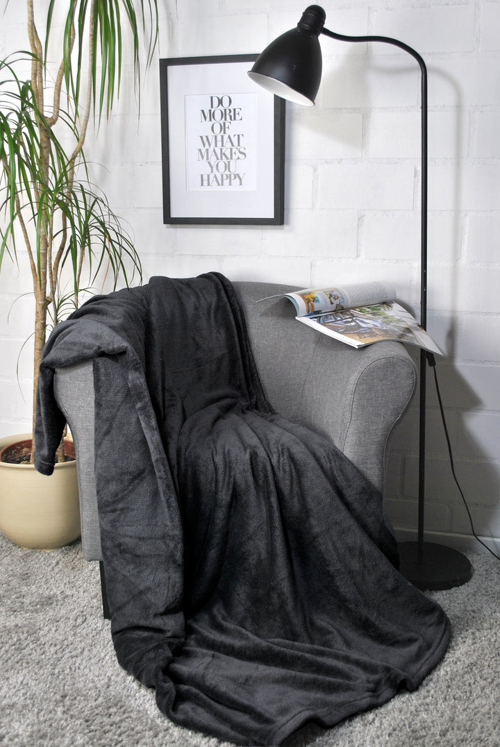 Wohndecke Soft Anthrazit (W27)