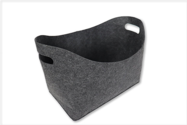 Filztasche Filou (oval) - Dunkelgrau (23x40x30cm)