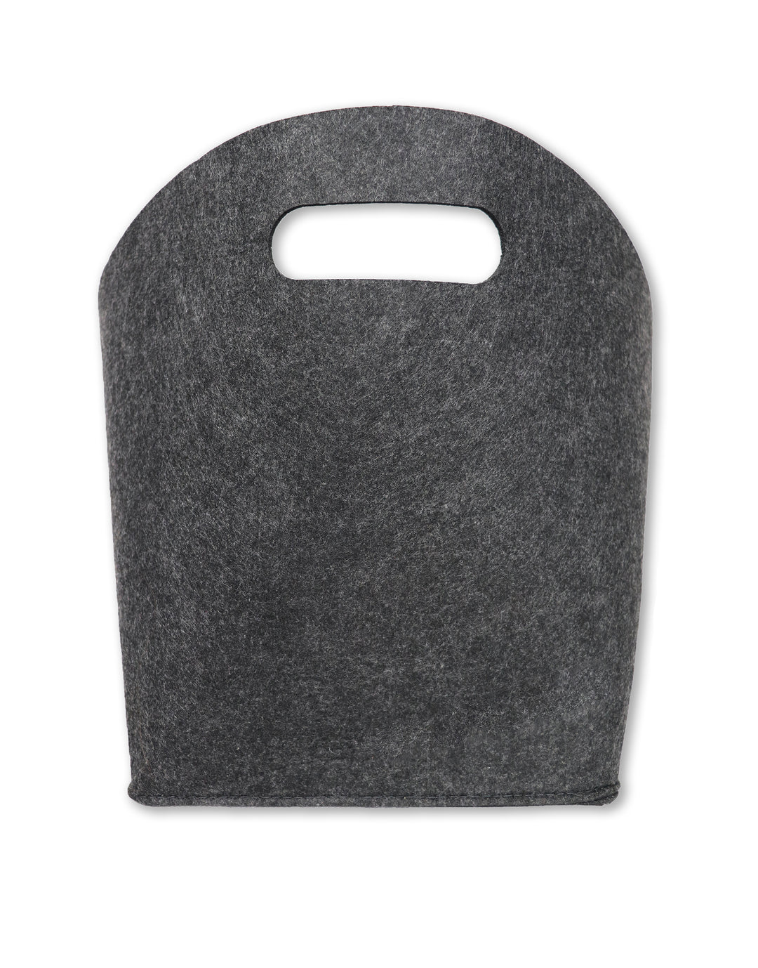 Filztasche Filou (oval) - Dunkelgrau (23x40x30cm)