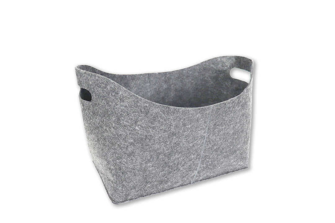 Filztasche Filou (oval) - Hellgrau (23x40x30cm)