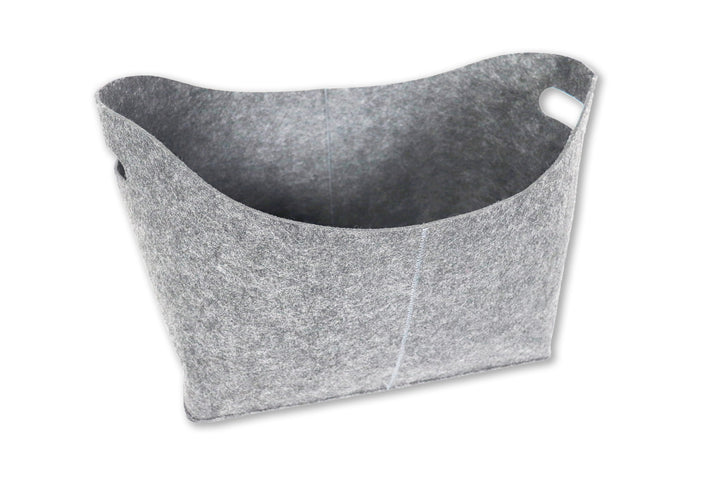 Filztasche Filou (oval) - Hellgrau (23x40x30cm)