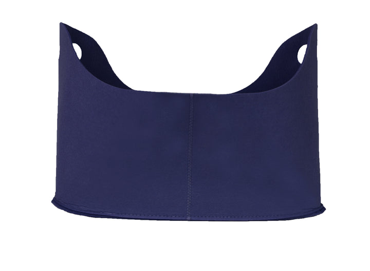 Filztasche Filou (oval) - Dunkelblau (23x40x30cm)