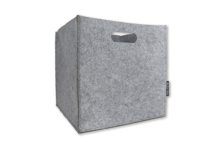 Filzkorb Filou (rechteckig) - Hellgrau (30x30x30cm)