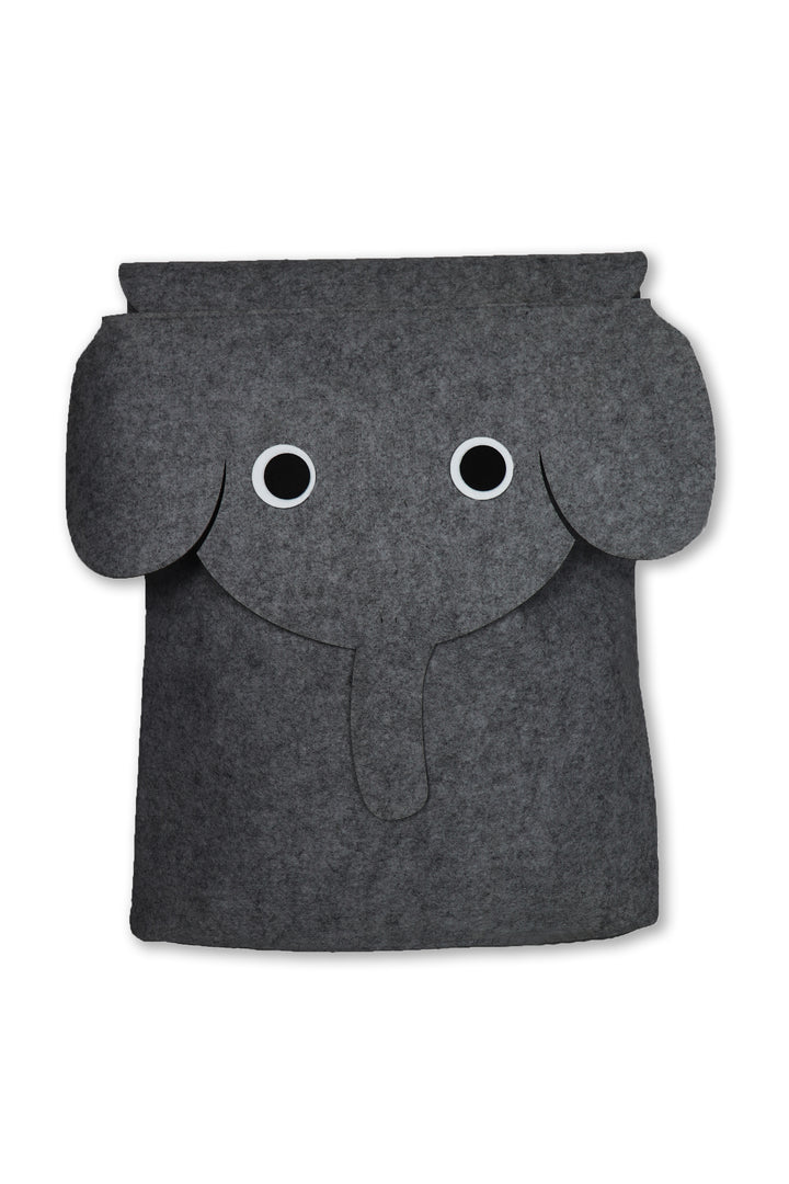 Filzkorb Filou Elefant - Dunkelgrau (44x55x26cm)