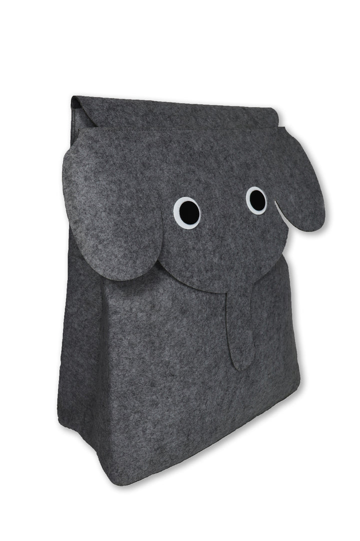 Filzkorb Filou Elefant - Dunkelgrau (44x55x26cm)