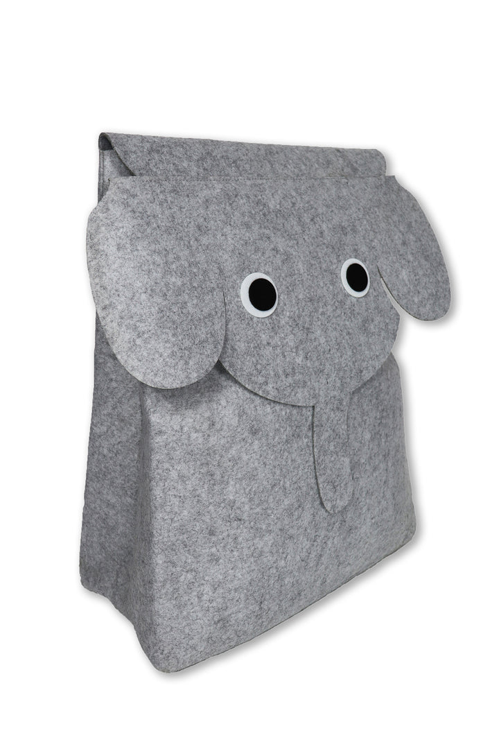 Filzkorb Filou Elefant - Hellgrau (44x55x26cm)