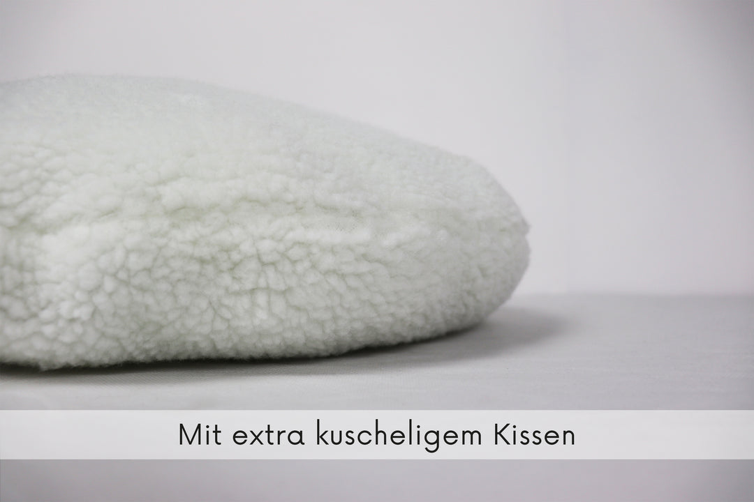 Haustierbett Filou medium - Dunkelgrau (44.x60.5x17.5cm)