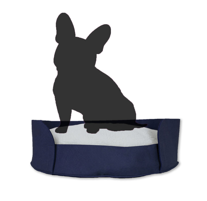 Haustierbett Filou medium - Dunkelblau (44.x60.5x17.5cm)