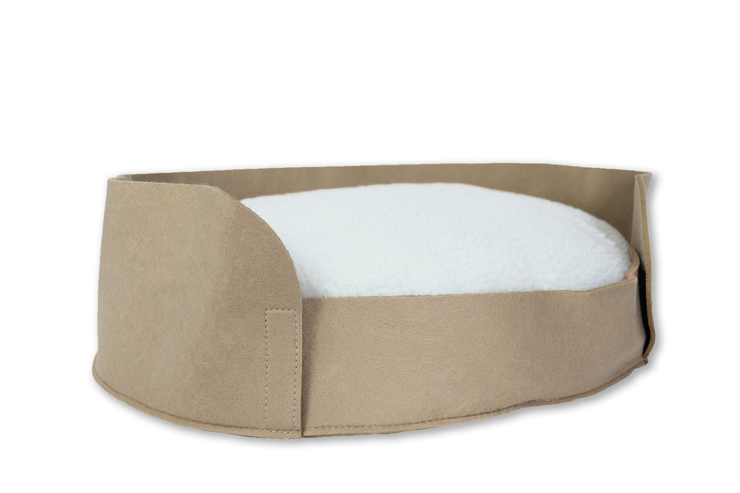 Haustierbett Filou medium - Taupe (44.x60.5x17.5cm)