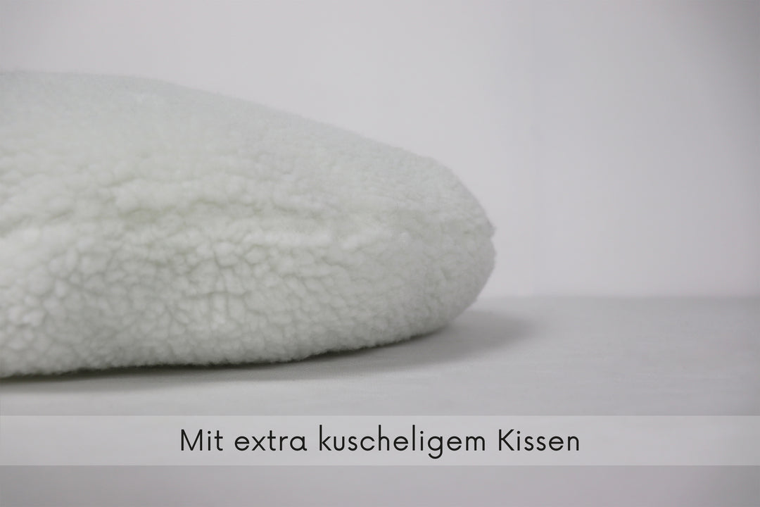 Haustier-Tipi Filou medium - Dunkelgrau (90x65x57cm)