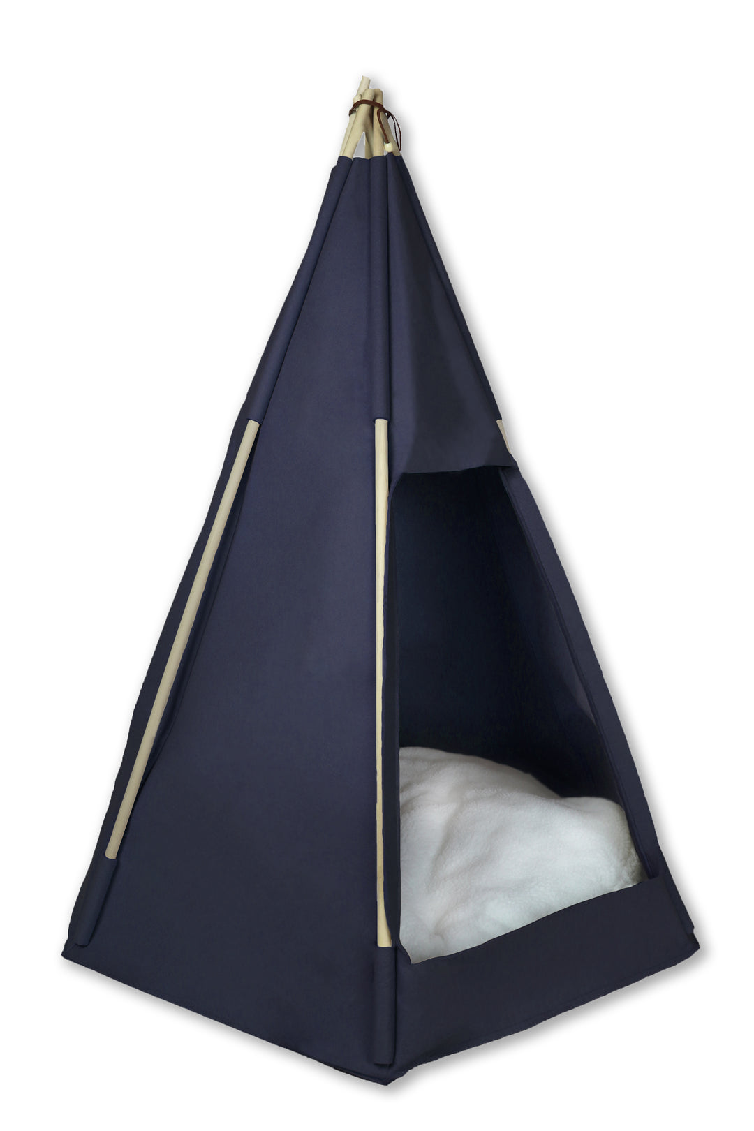Haustier-Tipi Filou medium - Dunkelblau (90x65x57cm)