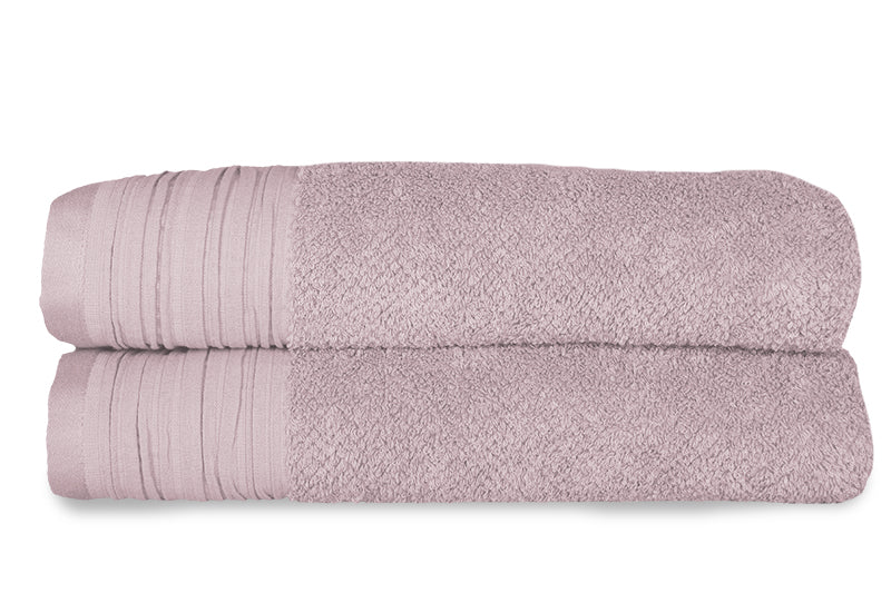 Premium Duschtuch-Set 2-tlg. - Rosa