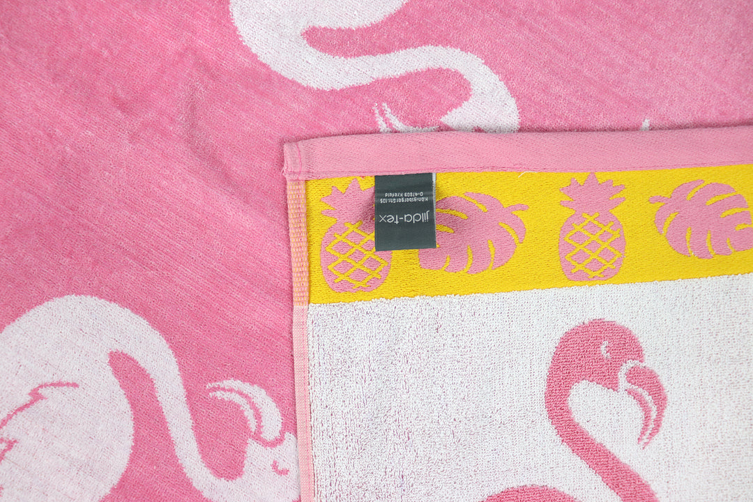 Strandtuch ""Flamingo Tropical""