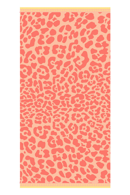 Strandtuch "Savannah Leopard"
