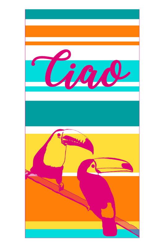 Strandtuch "Ciao"