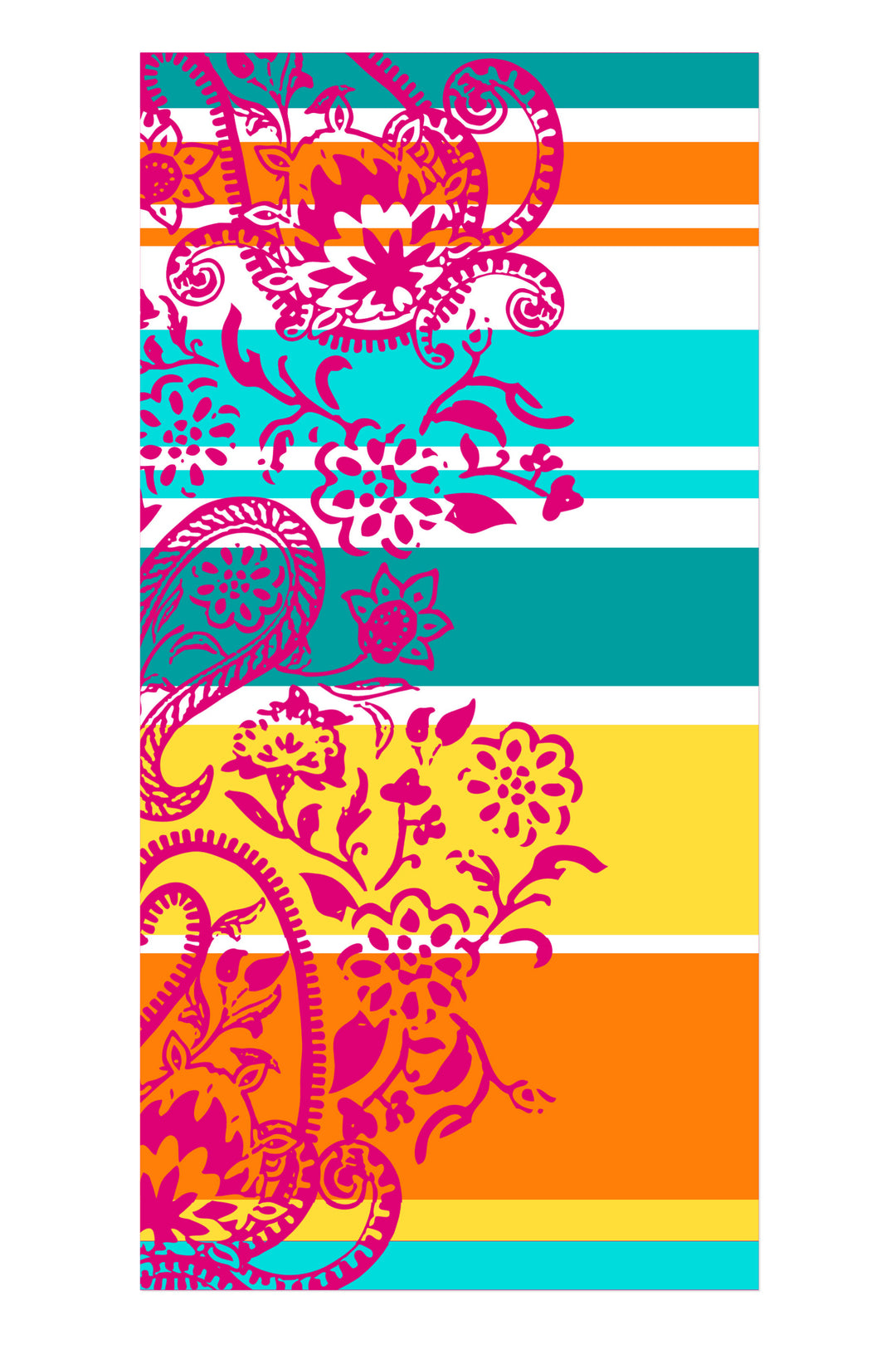 Strandtuch ""Summer Paisley""