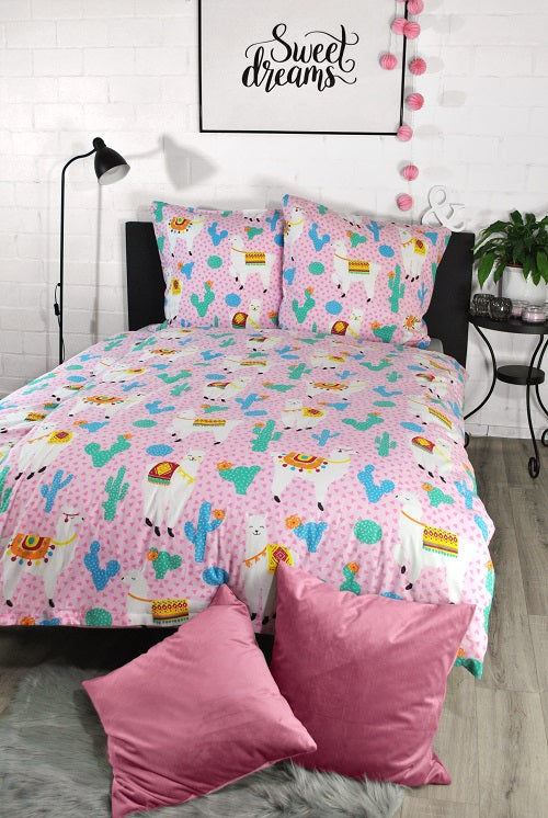 Bettwäsche Alpaka Pink