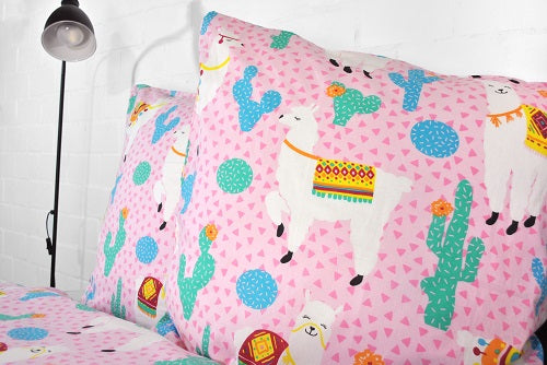 Bettwäsche Alpaka Pink