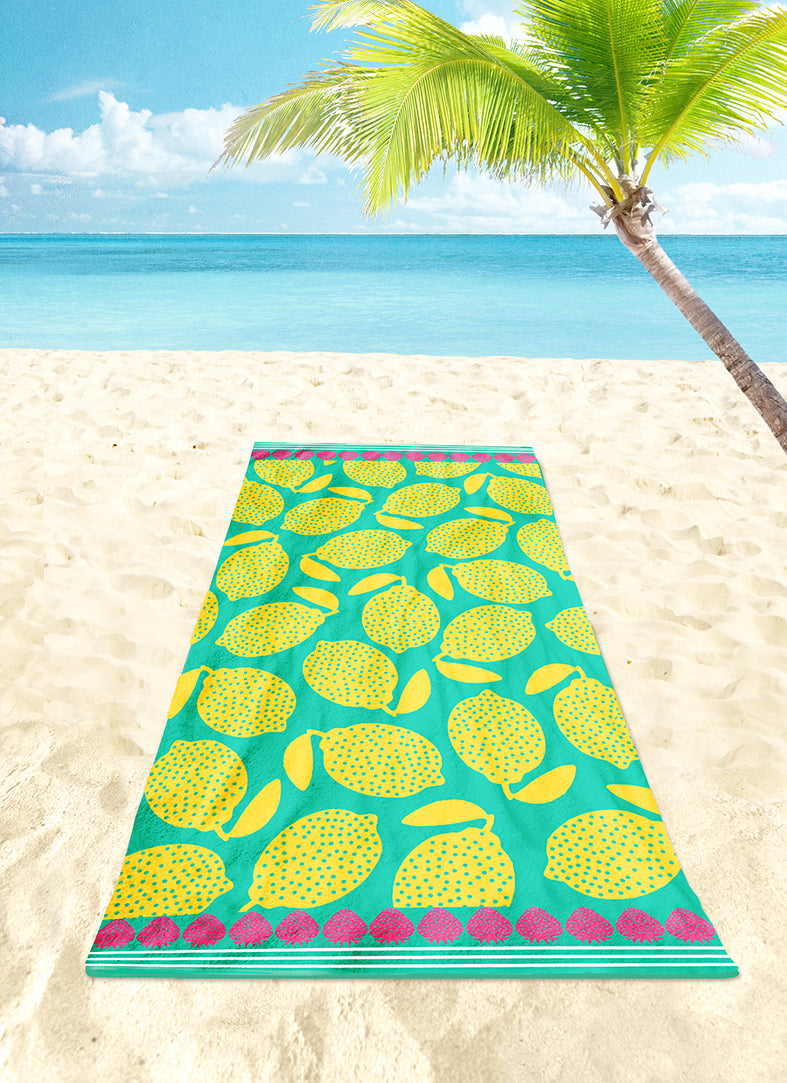 Strandtuch ""Italian Lemons""