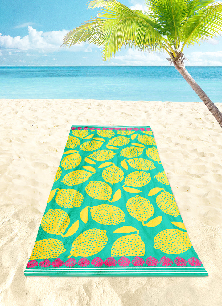 Strandtuch ""Italian Lemons""