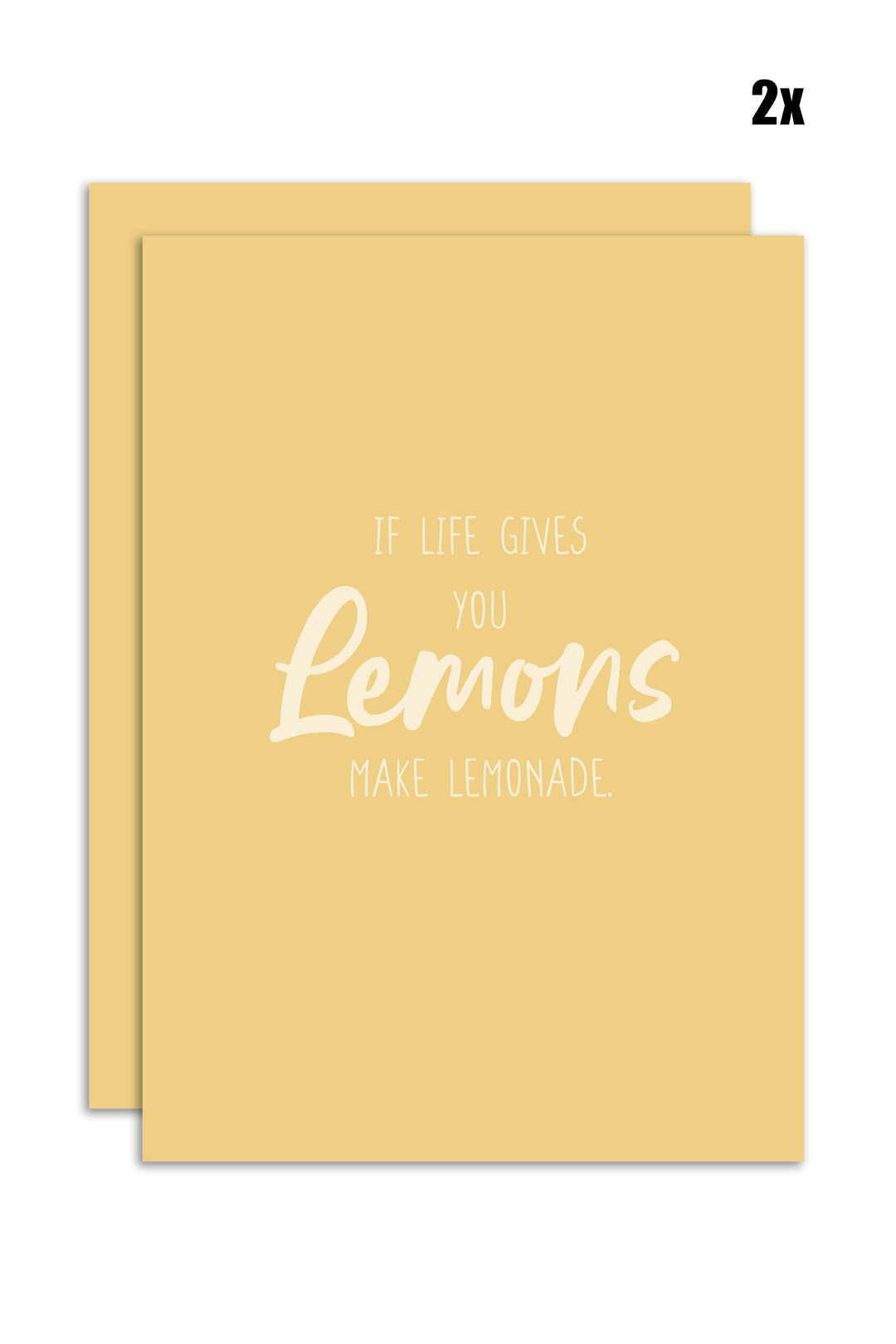 6er Geschirrtücher-Set "Make Lemonade" (6x 50x70cm)